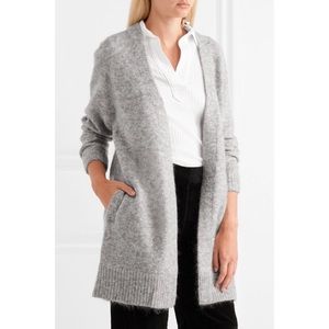 Acne Studios Grey Raya Mohair Cardigan